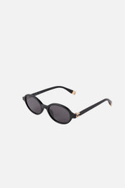 Furla Occhiali Da Sole Ovali In Acetato Nero WD00154 A.0116 O6000