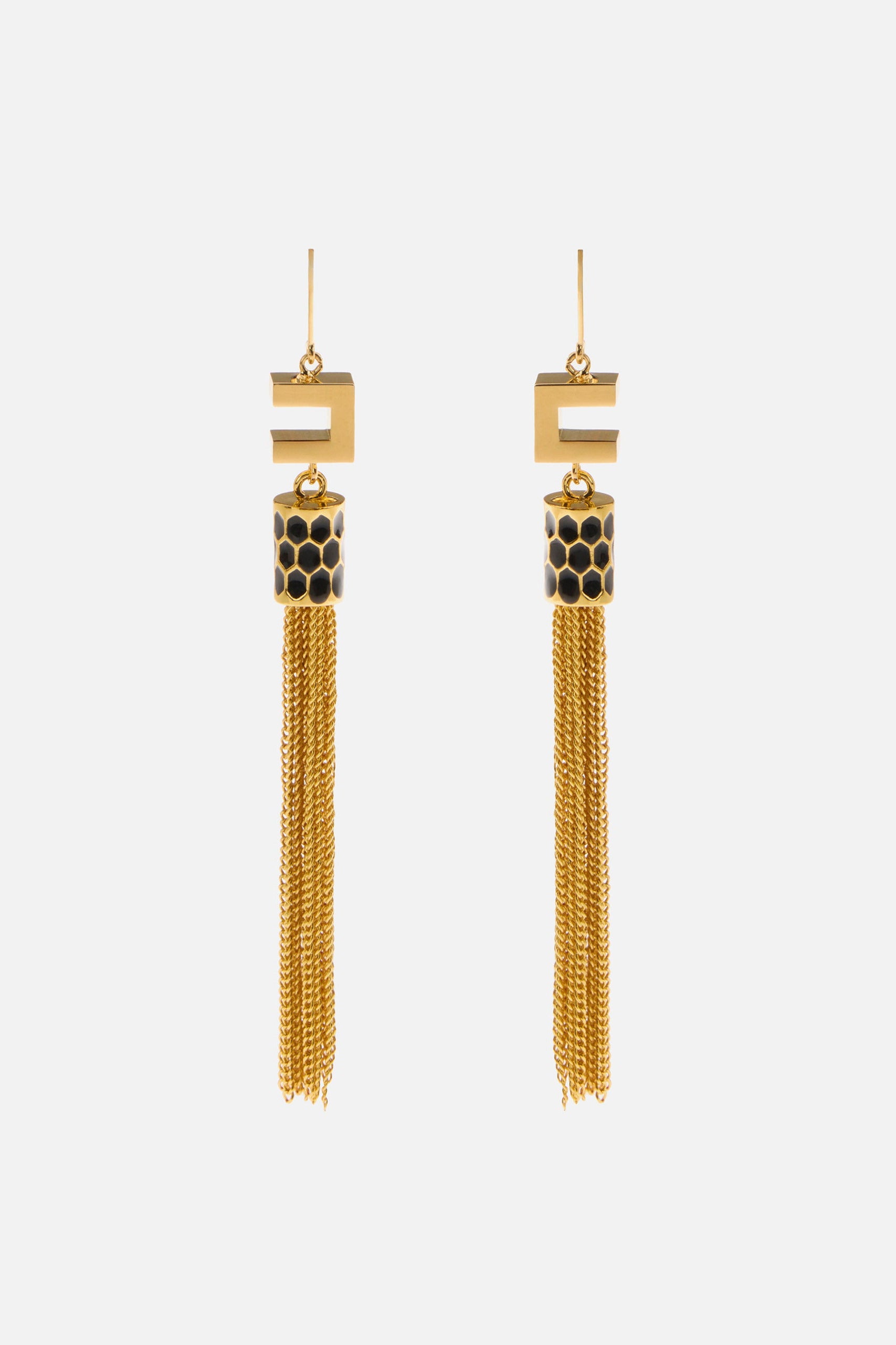 Elisabetta Franchi Orecchini Dettagli Osnake e Nappina OR50A57E2 ORO GIALLO