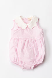 Elisabetta Franchi Bambina Pagliaccetto In Cotone ENPG0490CAE04 TEO QUARZO-AVORIO/AVORIO