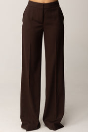 Aniye By Pantalone Dritto Dandy 181201 MOKA