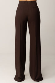 Aniye By Pantalone Dritto Dandy 181201 MOKA