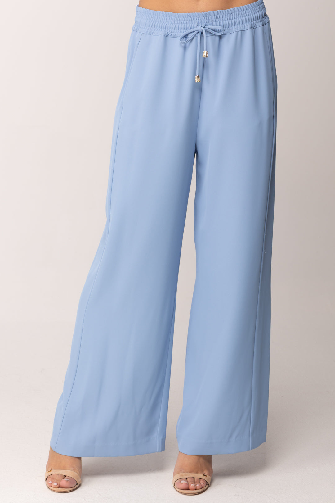 Hanita Pantalone Palazzo con Coulisse e Spacchi Laterali H.P1647U.4558 ICEBERG
