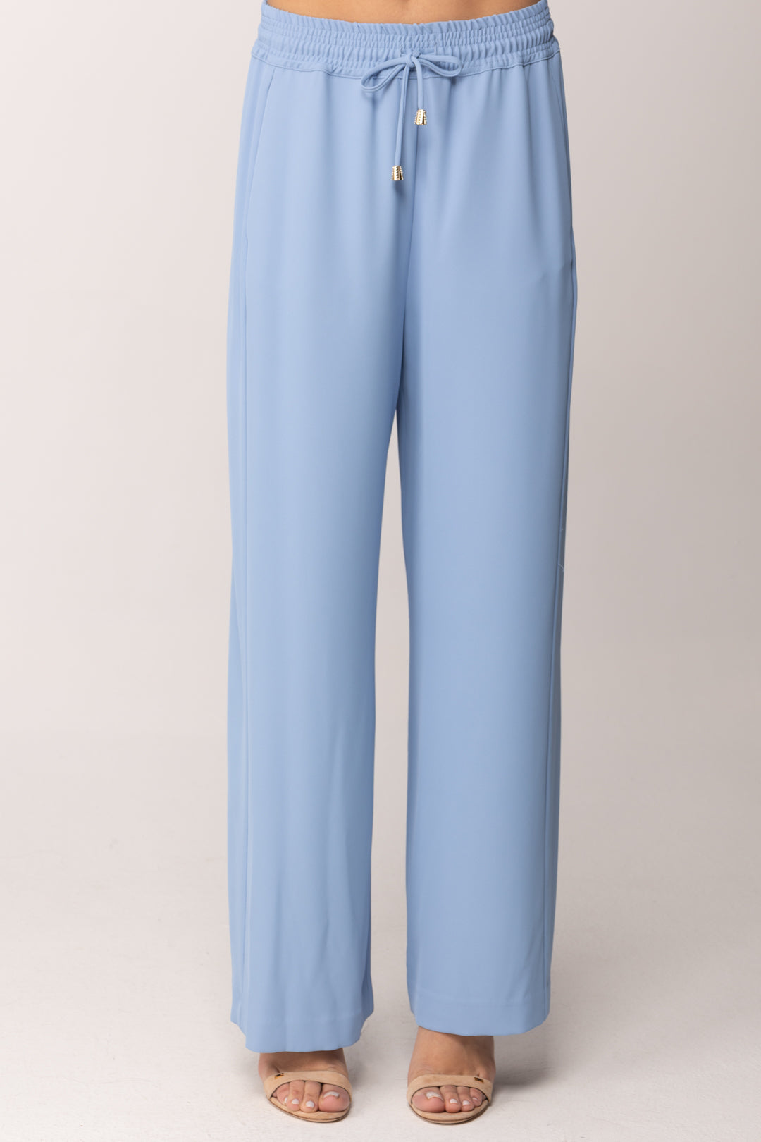 Hanita Pantalone Palazzo con Coulisse e Spacchi Laterali H.P1647U.4558 ICEBERG