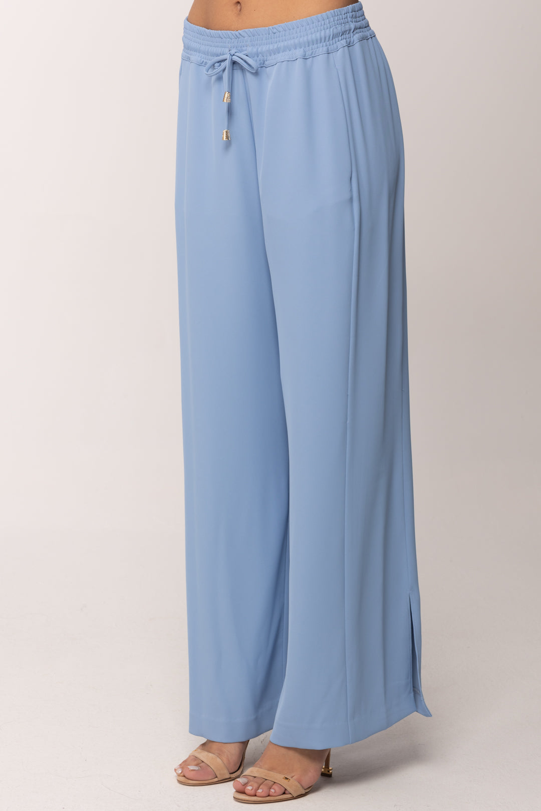 Hanita Pantalone Palazzo con Coulisse e Spacchi Laterali H.P1647U.4558 ICEBERG