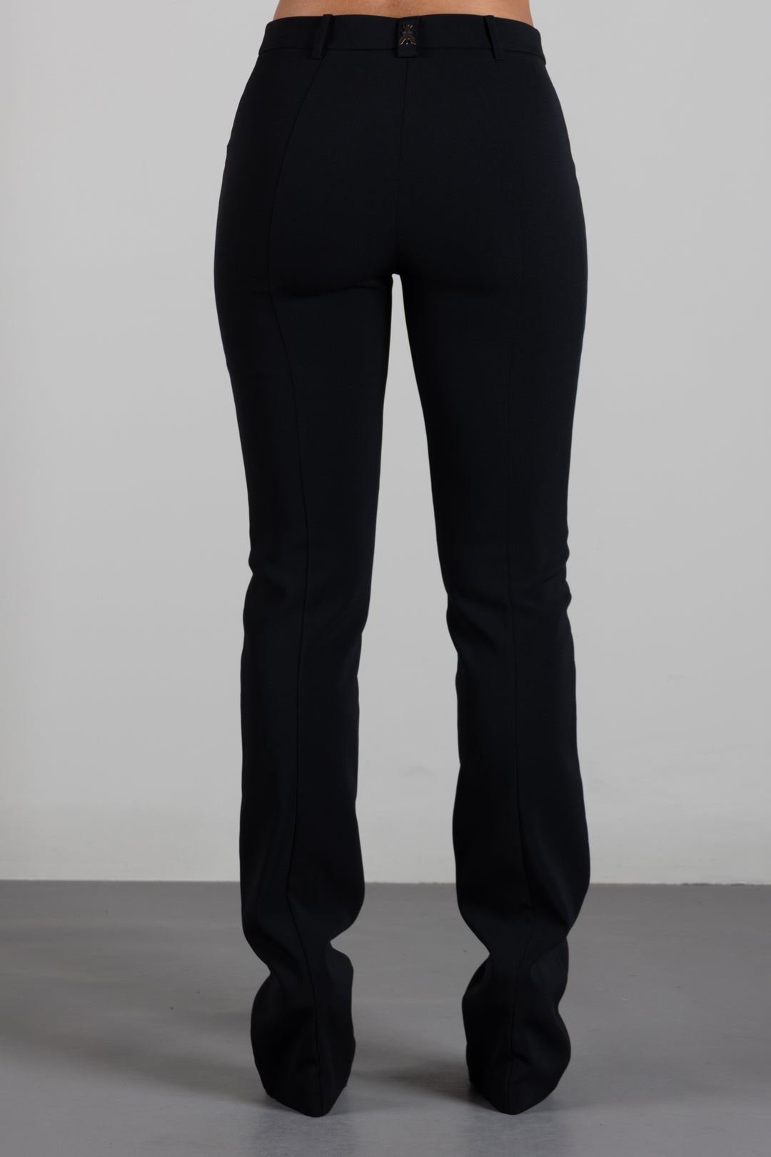 Patrizia Pepe Pantalone Slim Fit a Vita Alta 8P0620 A6F5 NERO