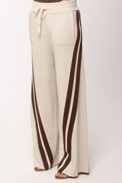 Pinko Pantaloni a Gamba Larga con Bande Laterali 106335 A34D C44