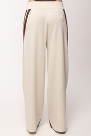 Pinko Pantaloni a Gamba Larga con Bande Laterali 106335 A34D C44