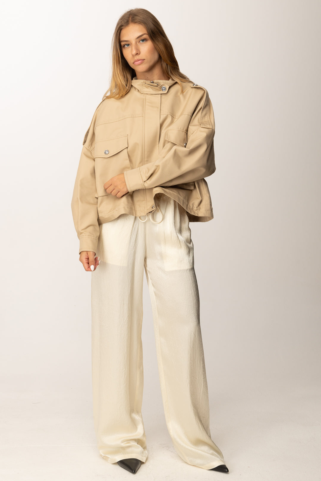 【未使用】aiko着maturely / Embroidery Pants Aiko Trousers - Cream