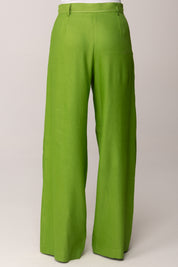 Elisabetta Franchi Bambina Pantaloni Ampi In Misto Lino EFPA3210LI009.1067