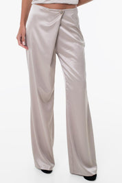 Marciano By Guess Pantaloni Aretha con Dettaglio Incrociato 5YGB00 7246A VELVET TAUPE