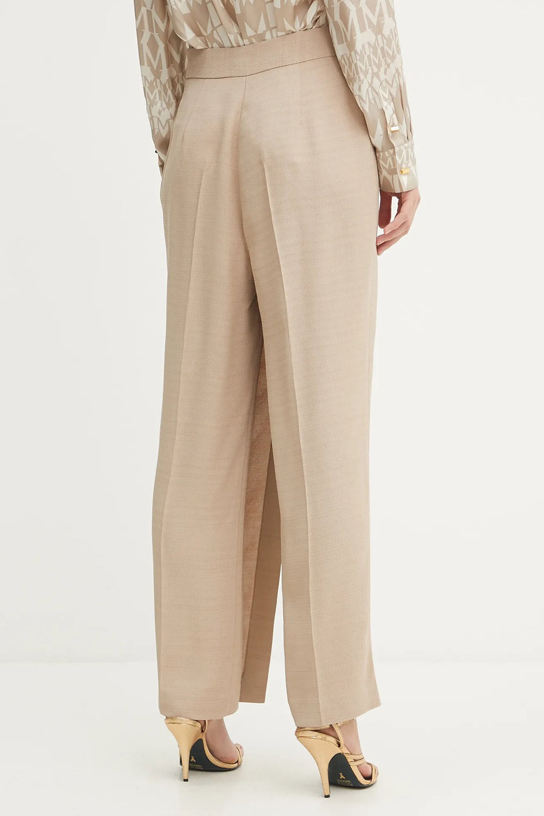 Marciano By Guess Pantaloni Ariana con Pannello 5YGB06 7341A VELVET TAUPE