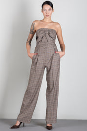 Aniye By Pantaloni Baggy Cleo a Quadri 181025 GALLES :AI26