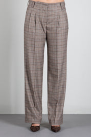 Aniye By Pantaloni Baggy Cleo a Quadri 181025 GALLES :AI26