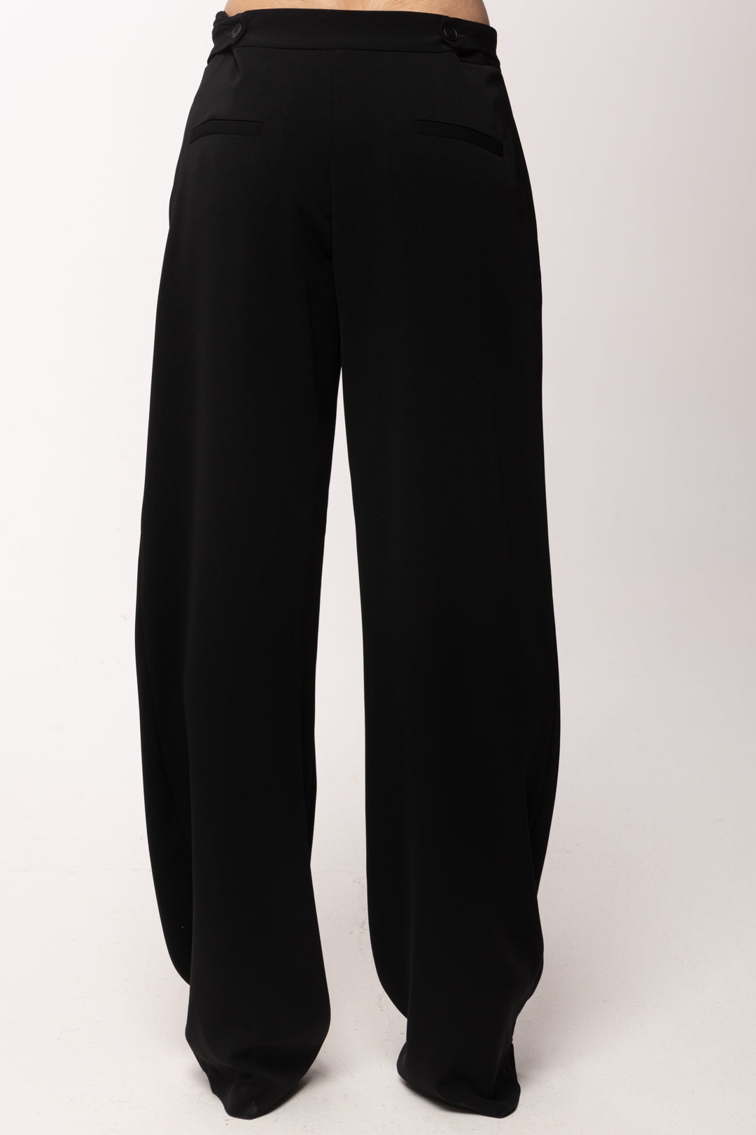 Aniye By Pantaloni Bella con Pinces 185003 BLACK PE26