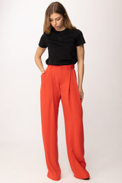 Aniye By Pantaloni Bella con Pinces 185003 HOT PEPPER PE26