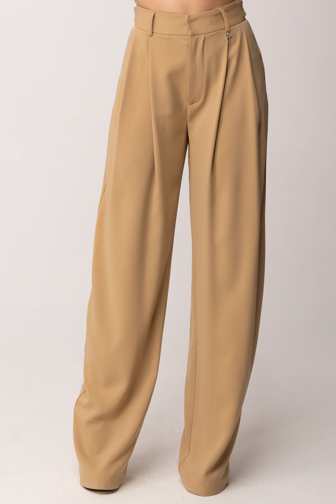 Aniye By Pantaloni Bella con Pinces 185003 LOVELY BEIGE :PE26