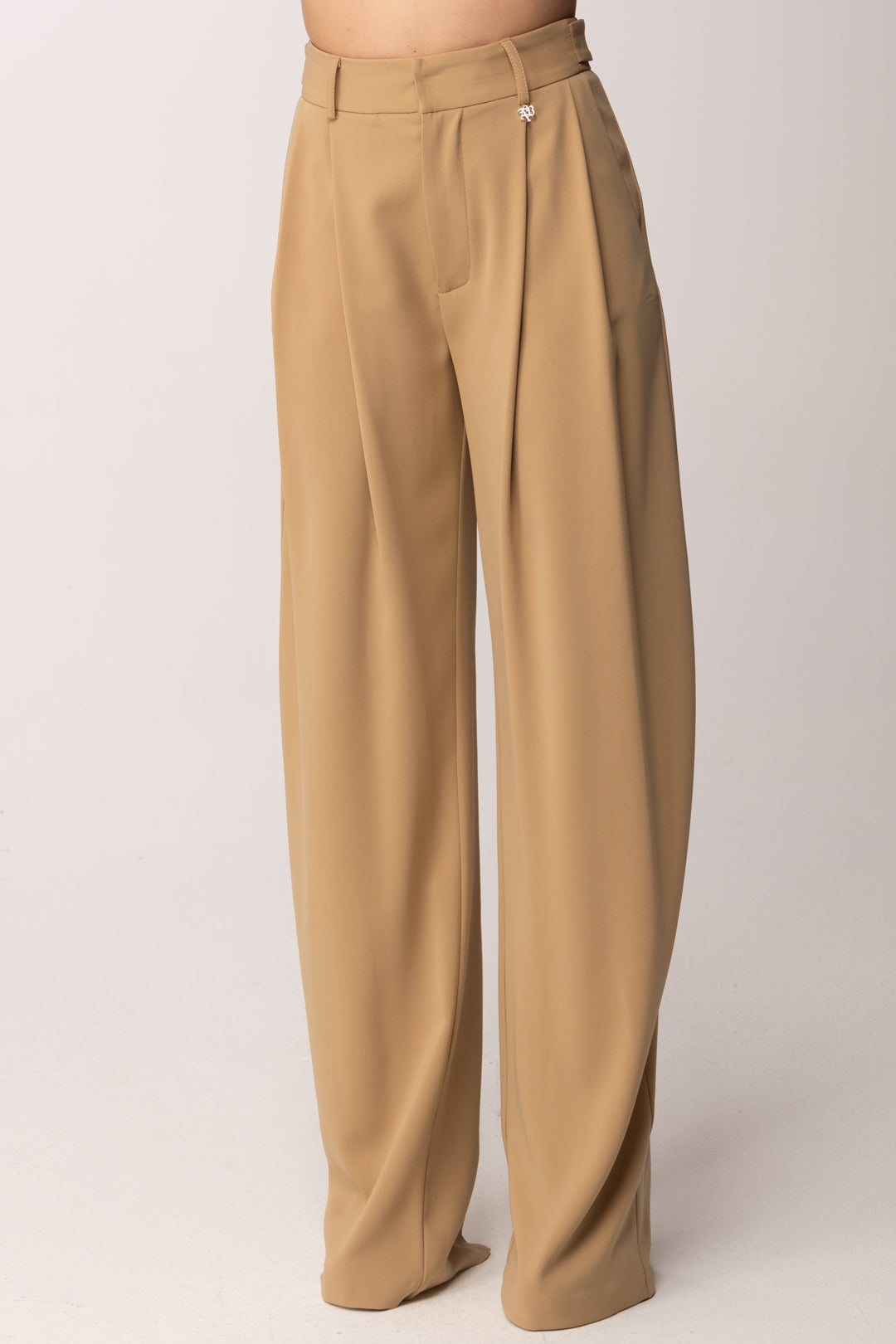 Aniye By Pantaloni Bella con Pinces 185003 LOVELY BEIGE :PE26