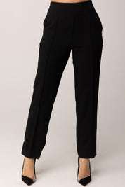 Meme Road Pantaloni Classici con Piping Frontale M8409P NERO