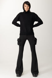 Aniye By Pantaloni con Tasche Loren 181394 NERO