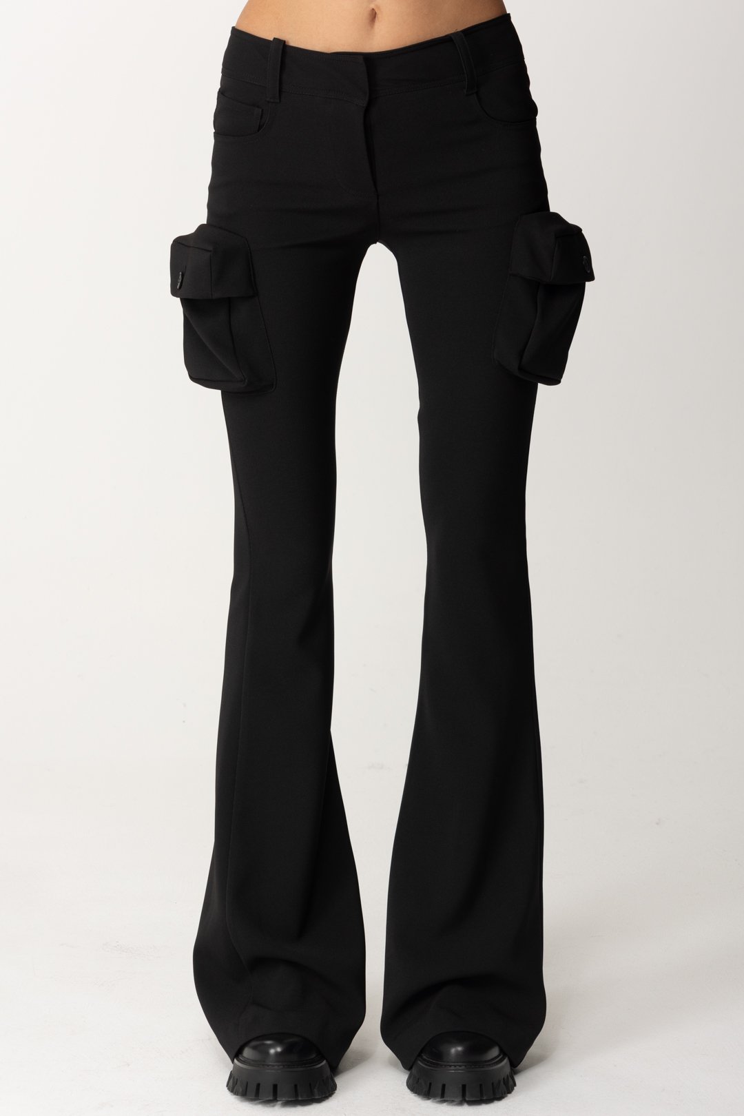 Aniye By Pantaloni con Tasche Loren 181394 NERO