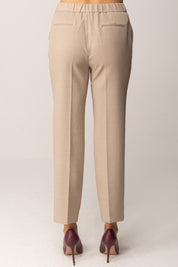 Khloe Femme Pantaloni Crop BEIGE