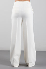 Twin-set Pantaloni Dritti In Crêpe 262TT2423 MADREPERLA