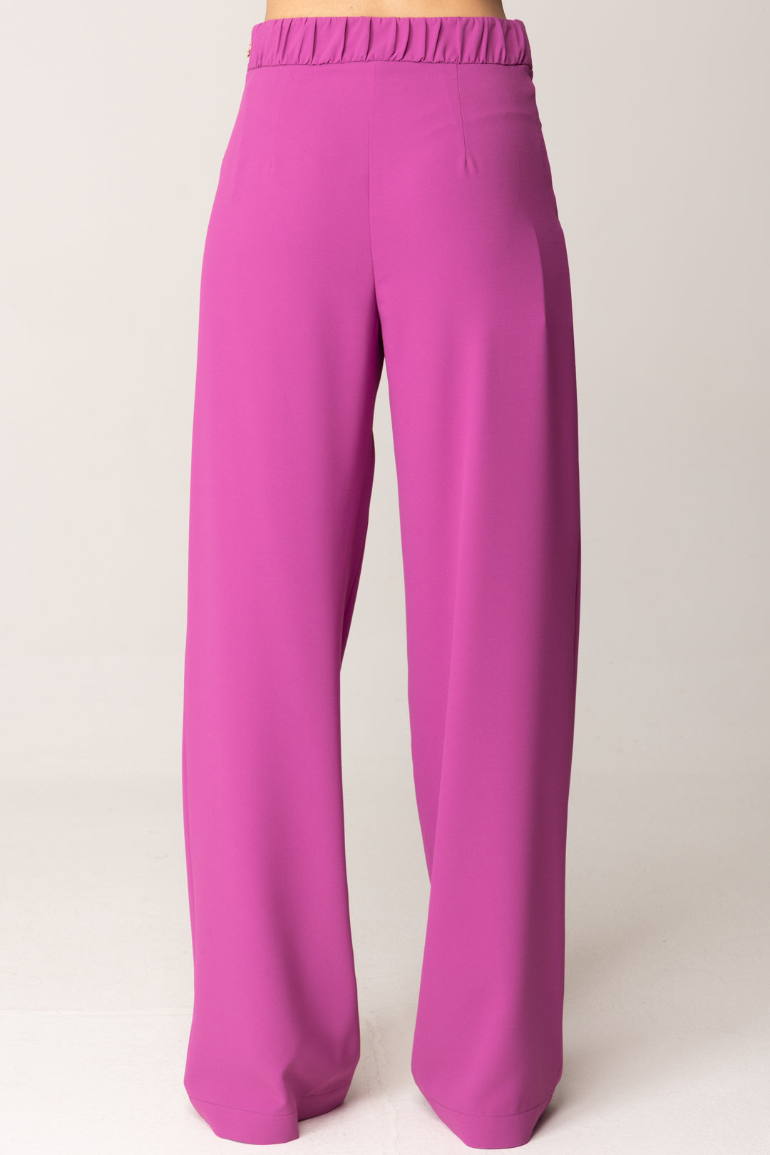 Palazzo Trousers Pantaloni A Palazzo Fucsia Patrizia Pepe Woman
