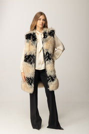 Manila Grace Pantaloni Flare a Vita Media P161VU NERO