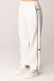 Elisabetta Franchi Bambina Pantaloni In Felpa con Bande Laterali Logate EFPA3160FF002.0275