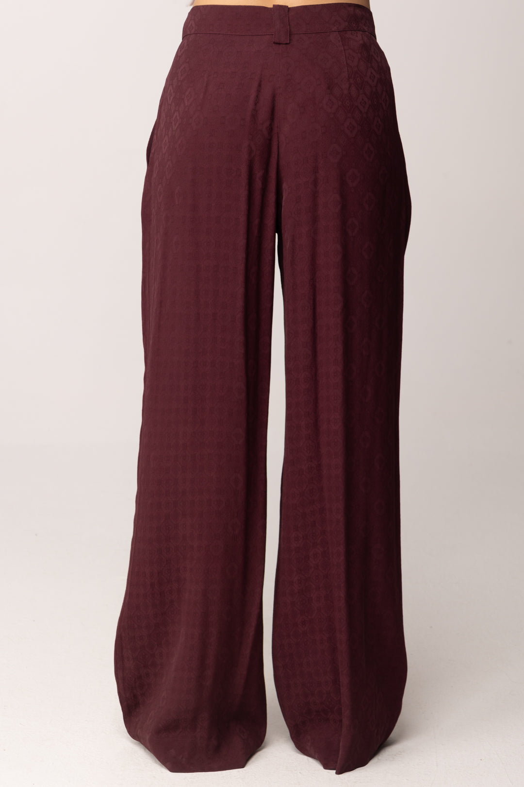 Pinko Pantaloni In Jacquard con Motivo Cravatteria 106203 A33H RR7