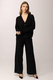 Meme Road Pantaloni In Maglia con Logo In Vita MRK625 NERO