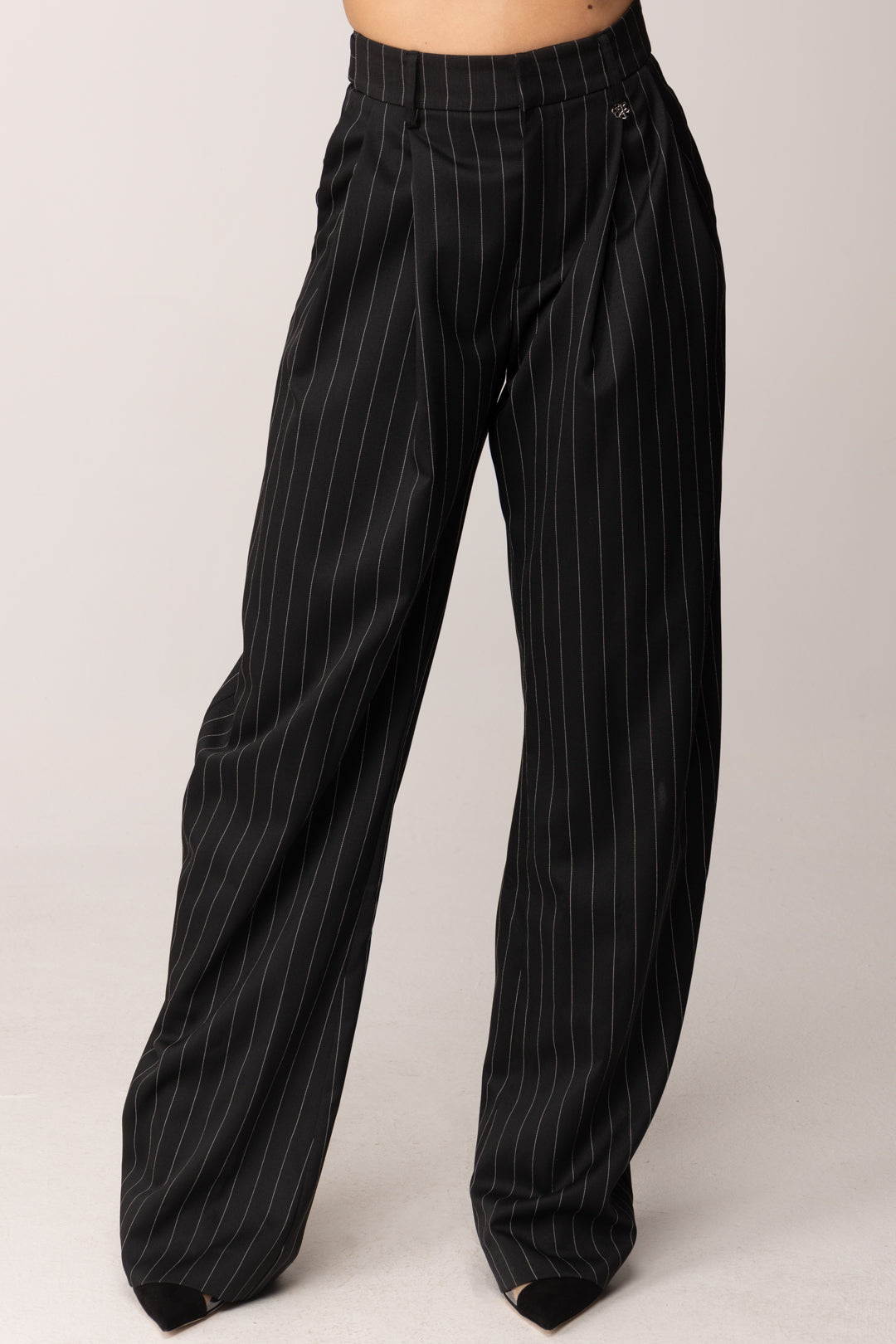 Aniye By Pantaloni Irina Gessati 185066 BLACK VINYL