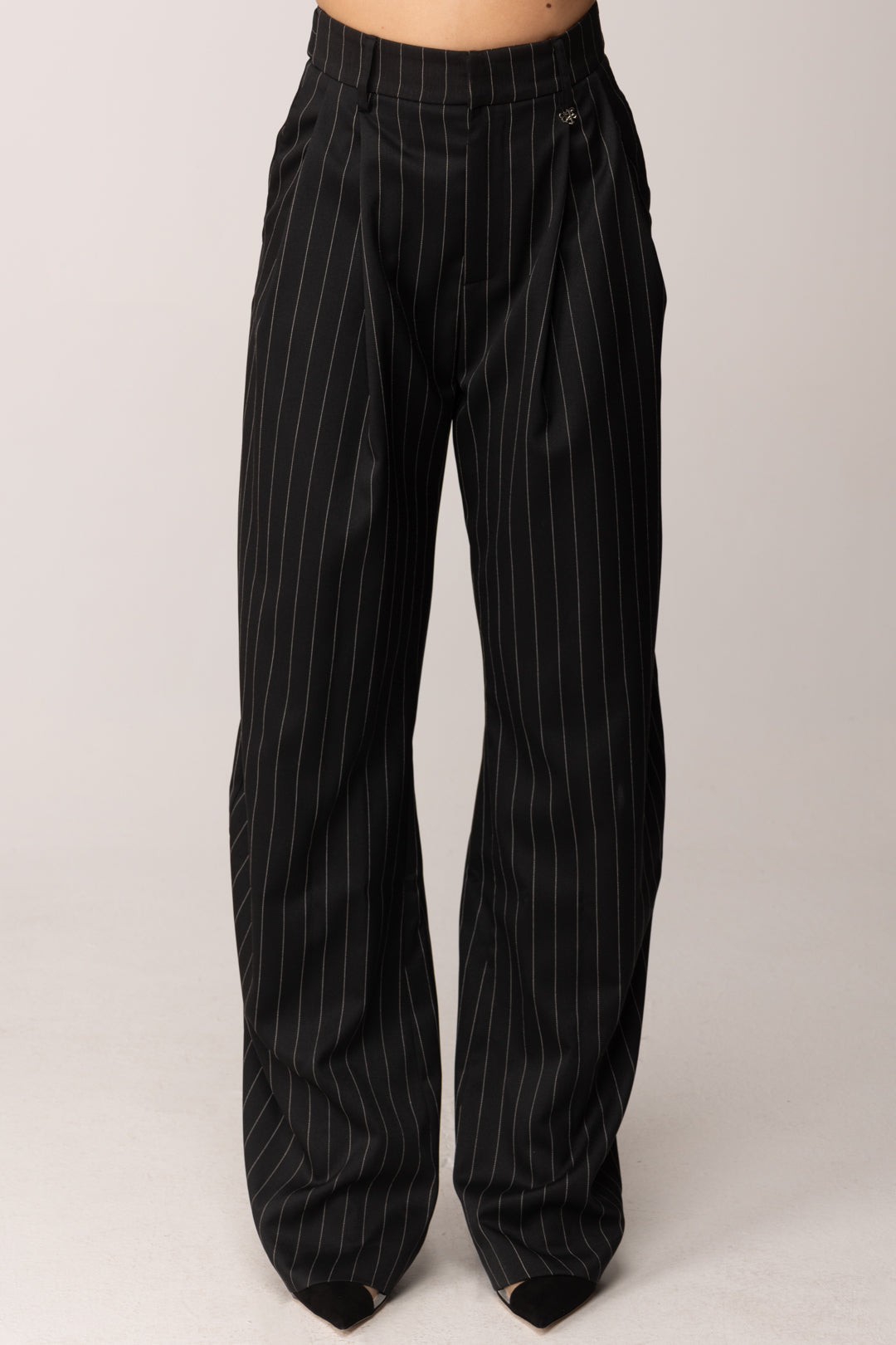 Aniye By Pantaloni Irina Gessati 185066 BLACK VINYL