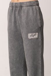 Pinko Pantaloni Jogger Effetto Washed 105508 A33M K10