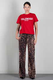 Aniye By Pantaloni Jogger Jodie Animalier 181064 HOT LEO : AI26