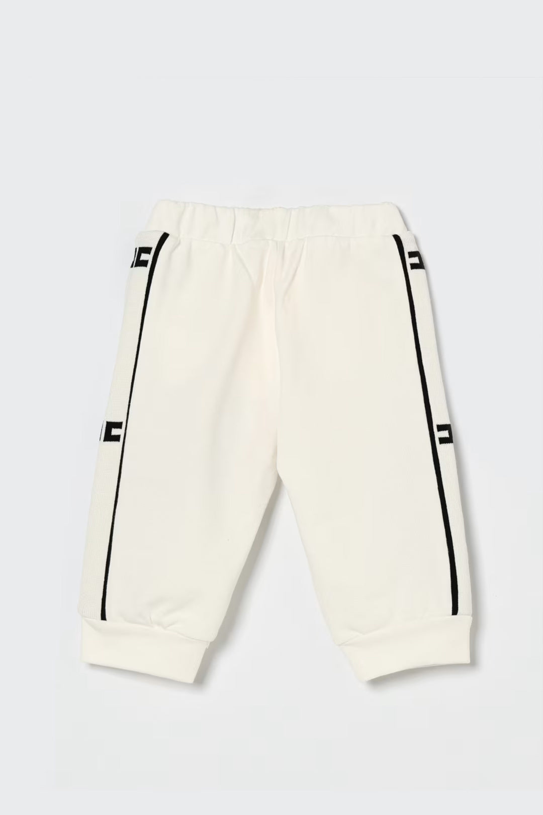 Elisabetta Franchi Bambina Pantaloni Jogging con Banda Laterale Logo EGPA0910FF002.0275
