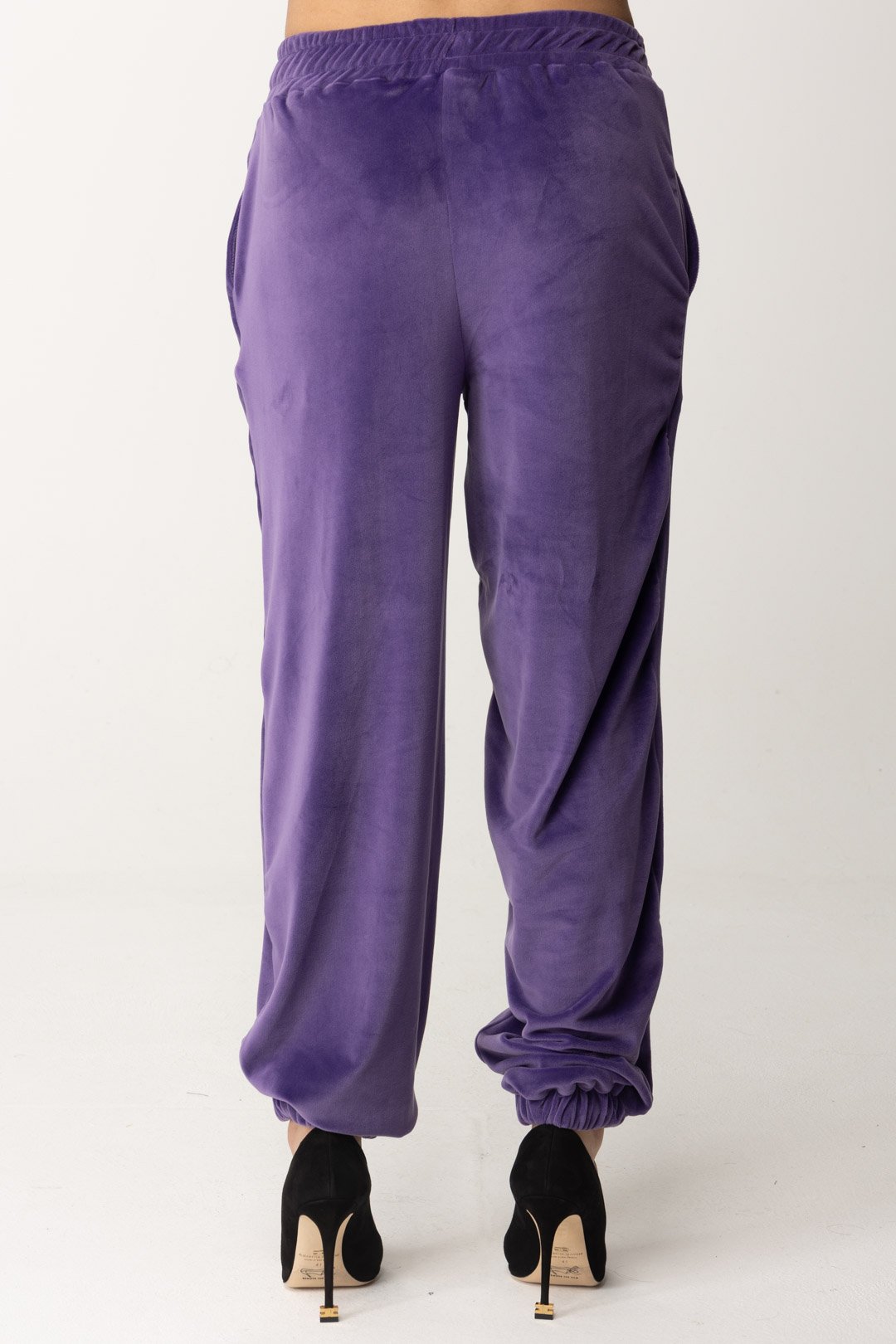 Aniye By Donna Pantaloni Jogging In Ciniglia 181635 PURPLE RAIN