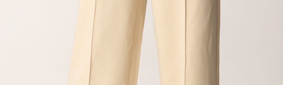 Patrizia Pepe Pantaloni Jogging Wide Leg con Logo Fly 8P0701 J219 MODERN BEIGE