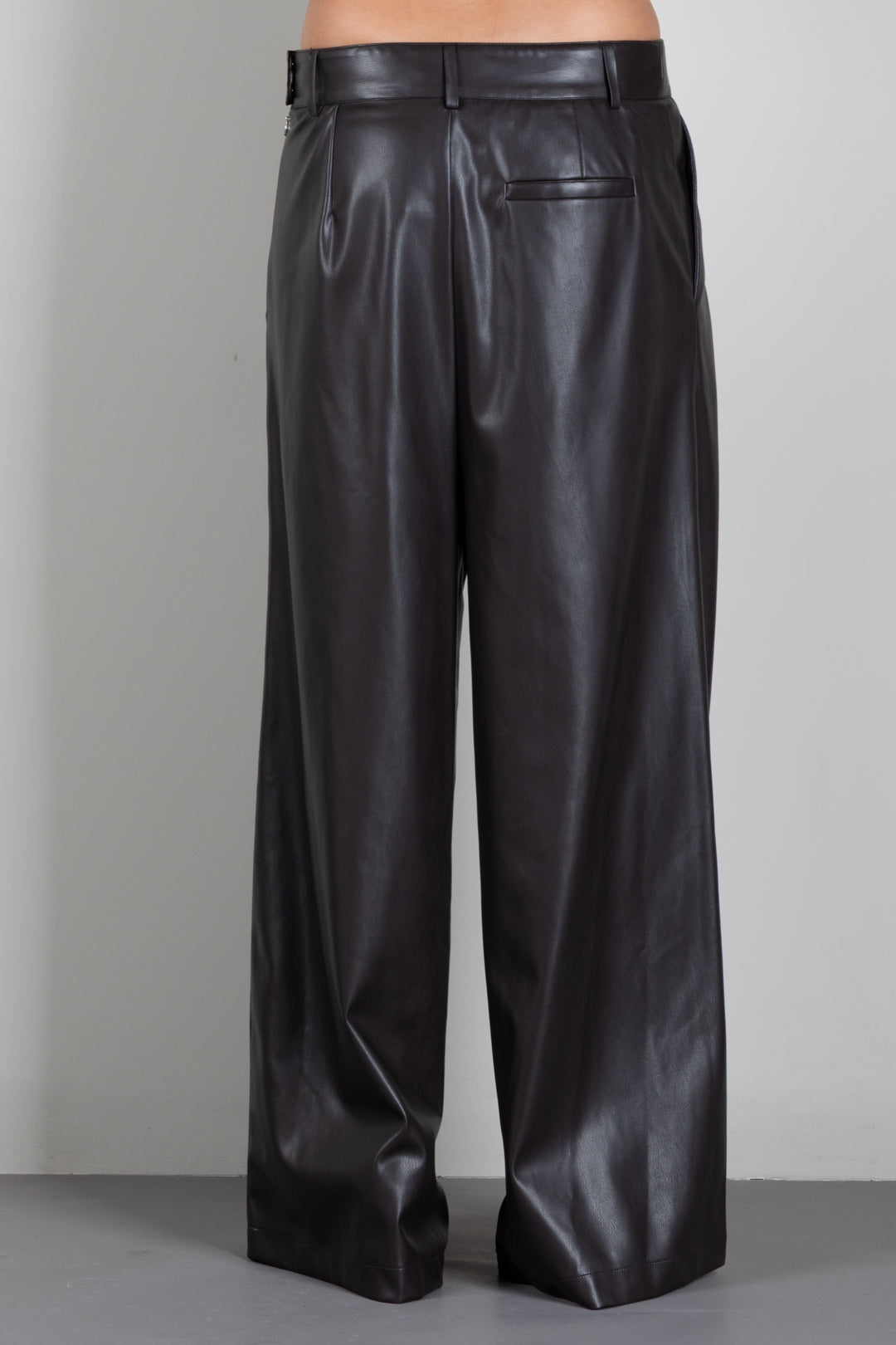 Aniye By Pantaloni Over Caly In Nappa 181009 CHOCO :AI26
