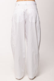 Aniye By Pantaloni Over Costanza con Coulisse 185089 BLANC :PE26