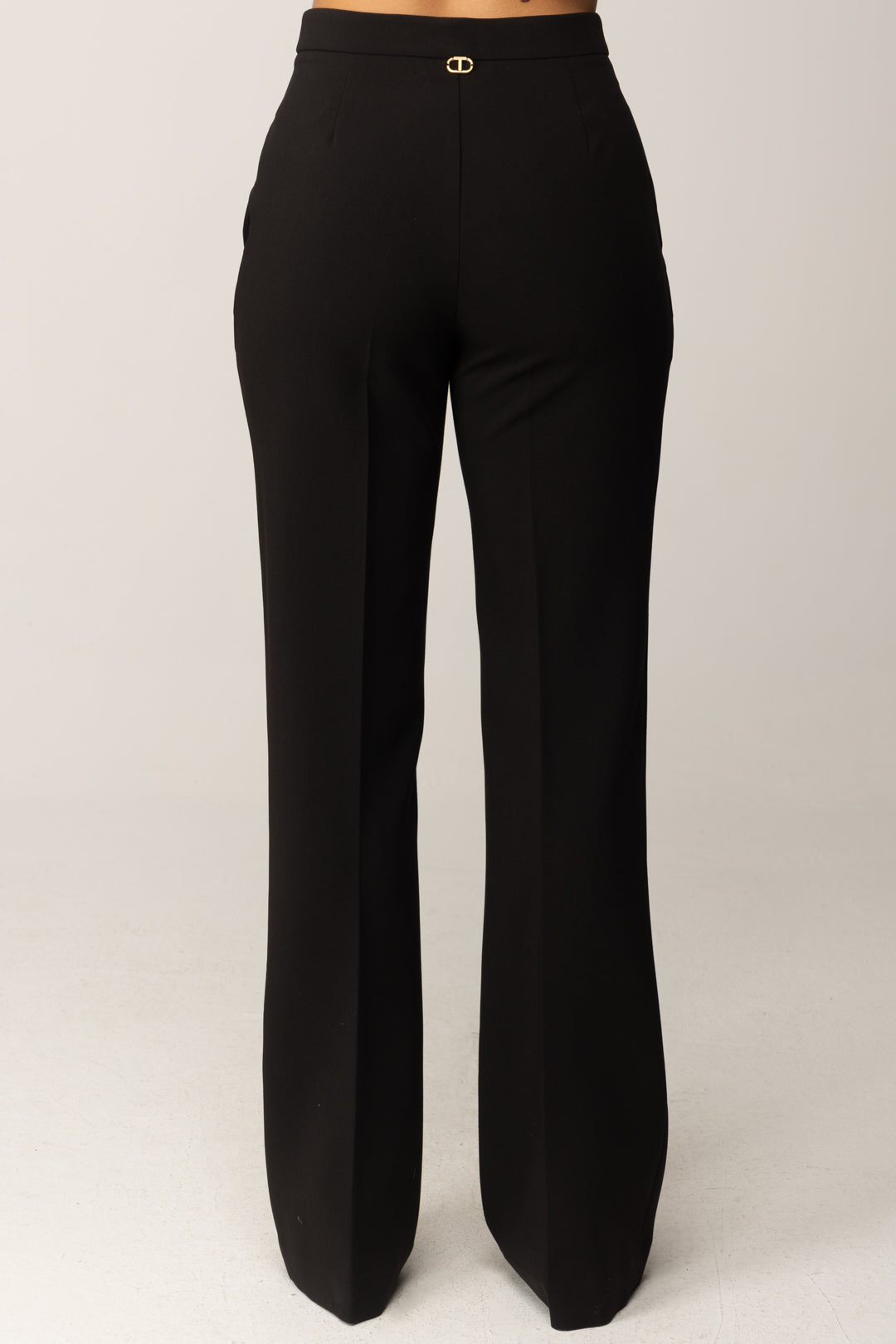 Twin-set Pantaloni Palazzo 252TT2232 NERO