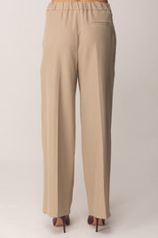 Khloe Femme Pantaloni Palazzo Sartoriali BEIGE