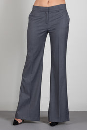 Aniye By Pantaloni Rio Flared con Piega Stirata 181099 GRAY :AI26