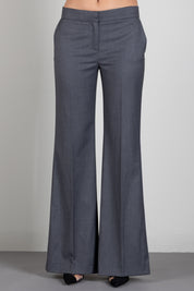 Aniye By Pantaloni Rio Flared con Piega Stirata 181099 GRAY :AI26