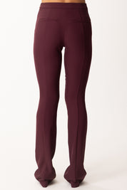 Patrizia Pepe Pantaloni Skinny con Piping 8P0747 A454 PURPLE RED