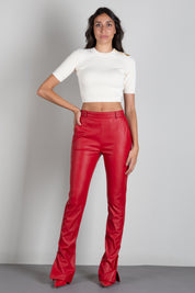 Pinko Pantaloni Slim Fit Svasati Effetto Nappa 107127 A3EQ R45