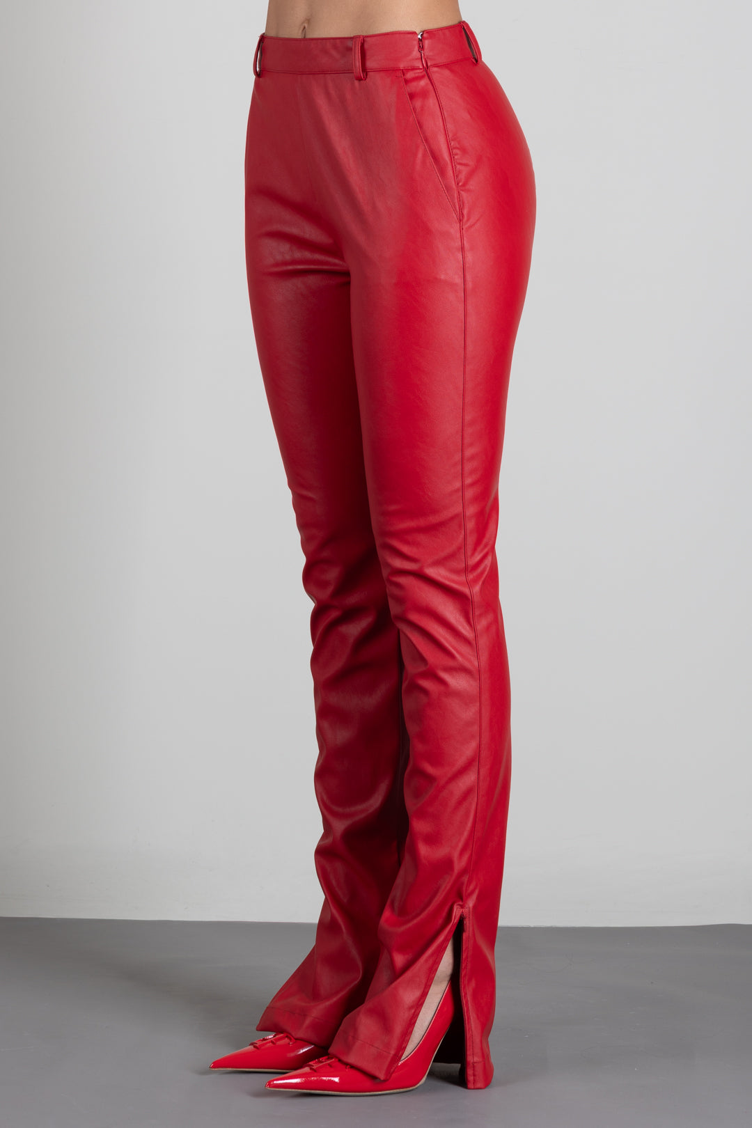 Pinko Pantaloni Slim Fit Svasati Effetto Nappa 107127 A3EQ R45