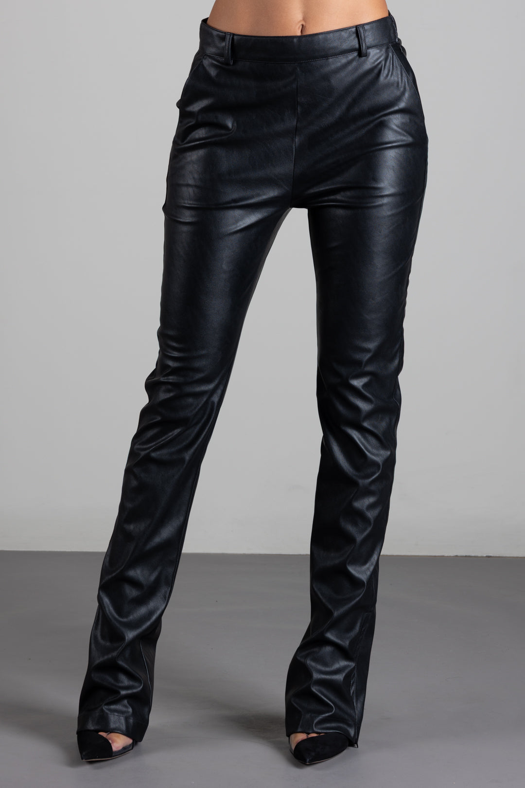 Pinko Pantaloni Slim Fit Svasati Effetto Nappa 107127 A3EQ Z99