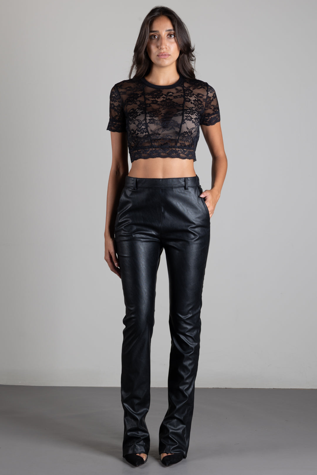 Pinko Pantaloni Slim Fit Svasati Effetto Nappa 107127 A3EQ Z99