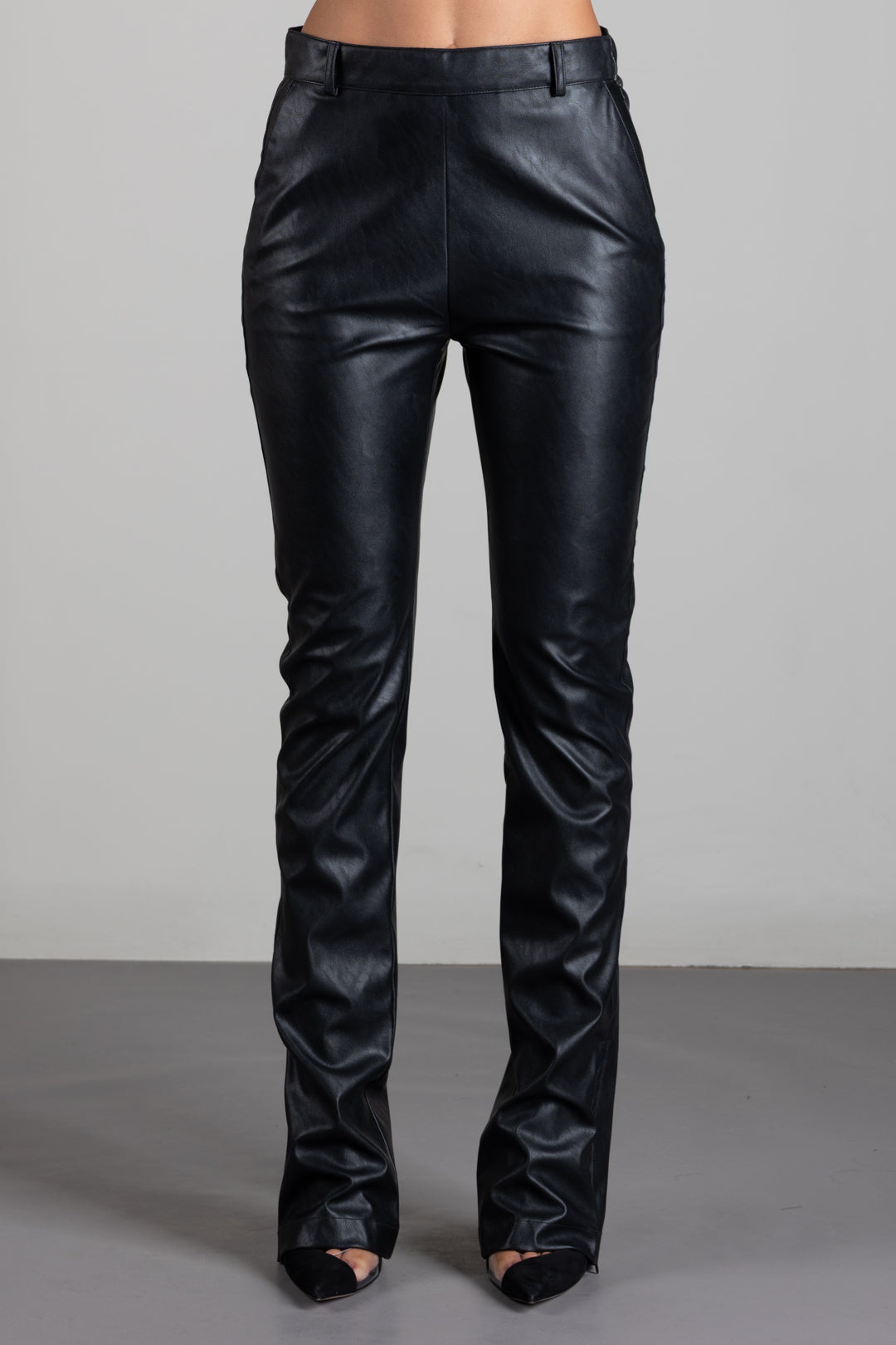 Pinko Pantaloni Slim Fit Svasati Effetto Nappa 107127 A3EQ Z99